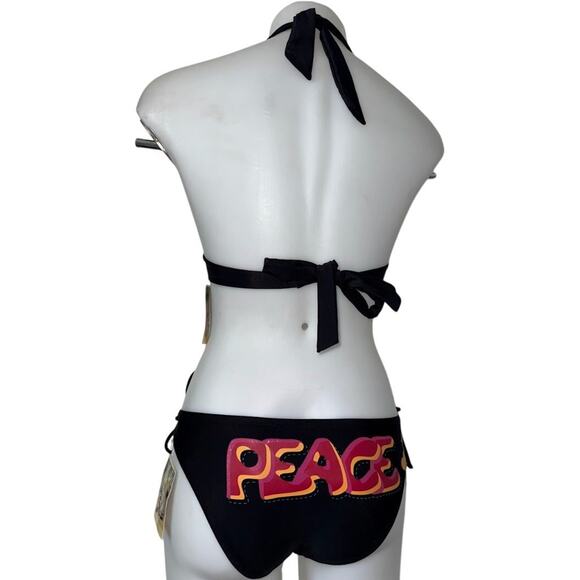 Hobie Peace Black Bikini – Size XS – New with Tags - Picture 2 of 3